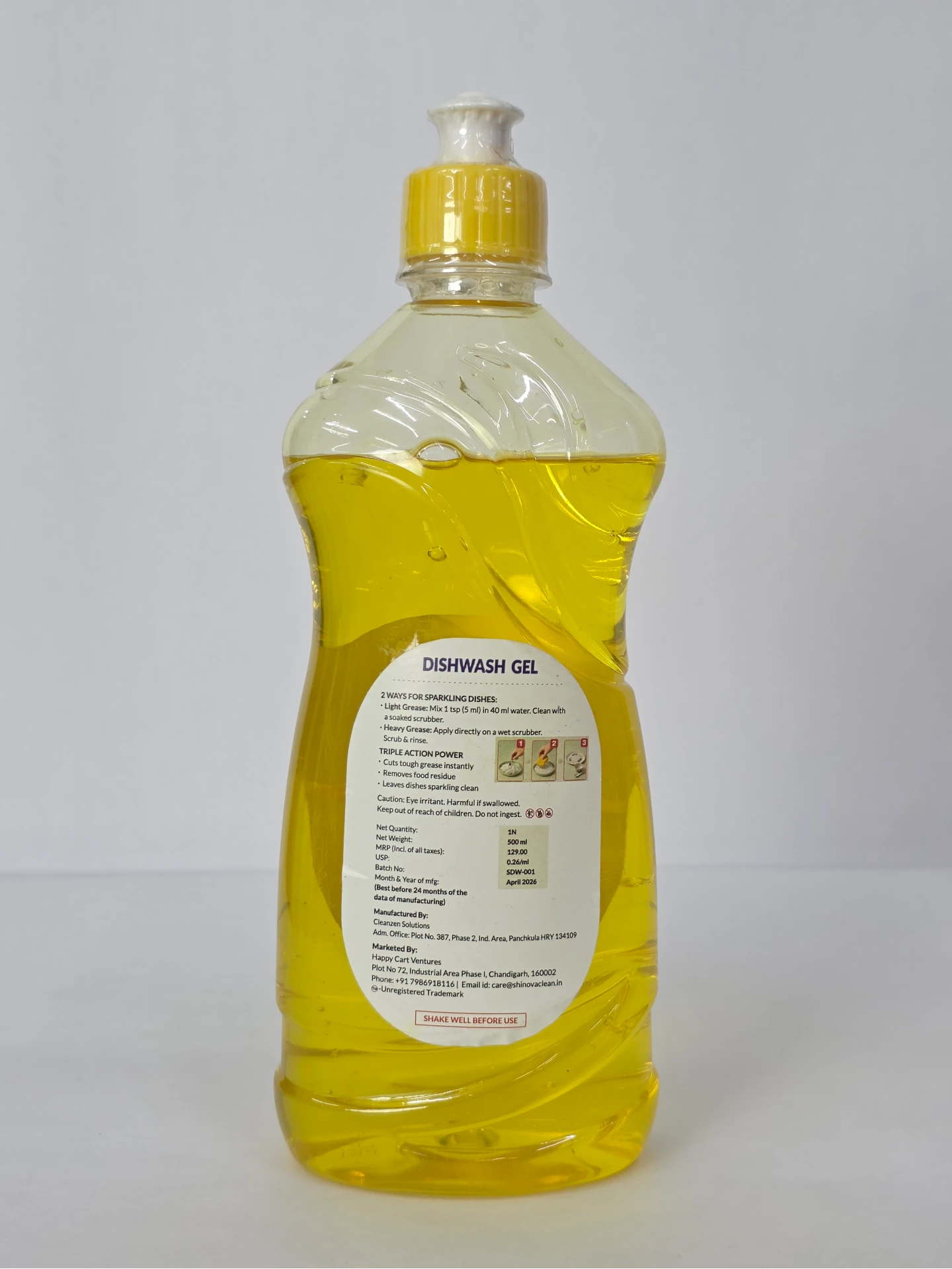 Shinova Dishwash Gel view 4
