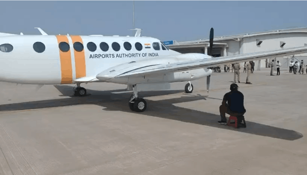 AAI Aircraft Trial Landing Marks Progress for Dholera International Airport Project