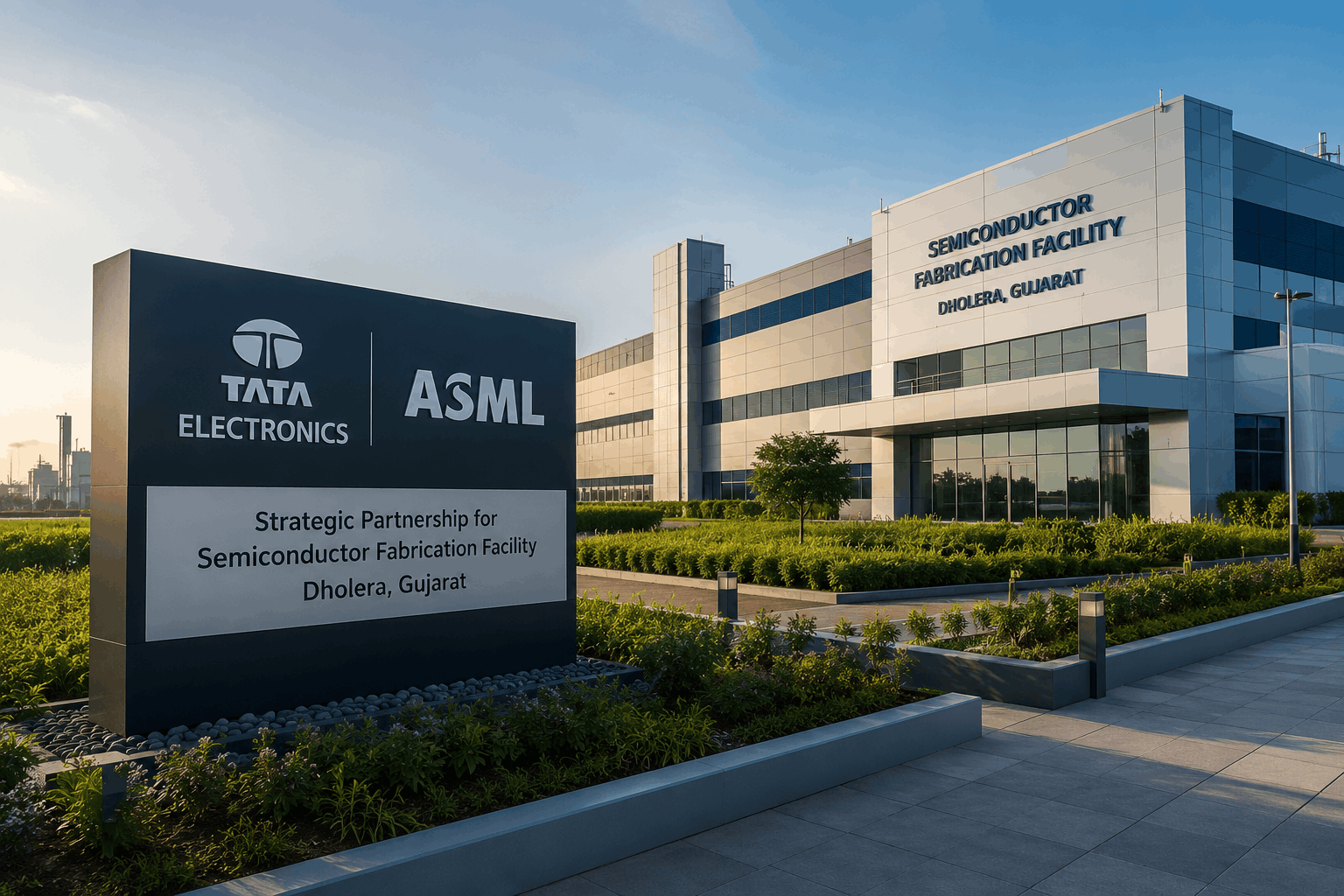 Tata Electronics and ASML Partner to Support Dholera Semiconductor Fab Project