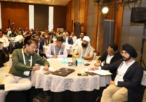 Groups working during Day Two