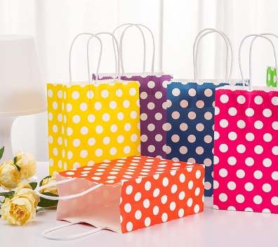  Polka Paper Bag 