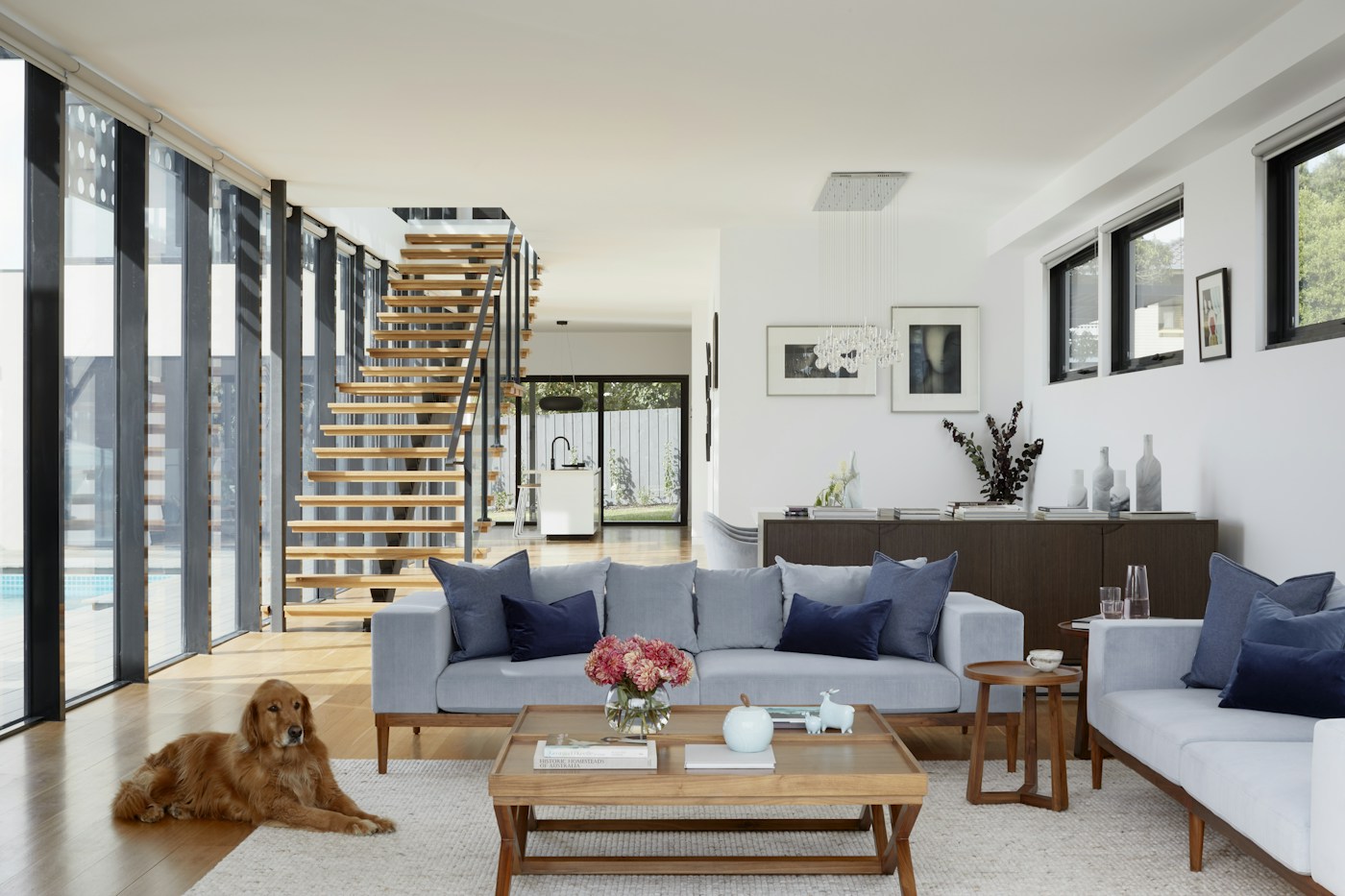 Contemporary architecture and thoughtfully designed spaces