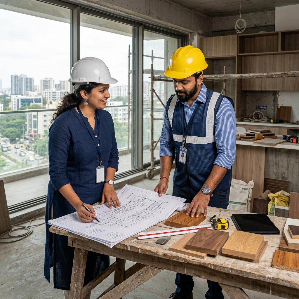 Luxury residential interior finishing and renovation work