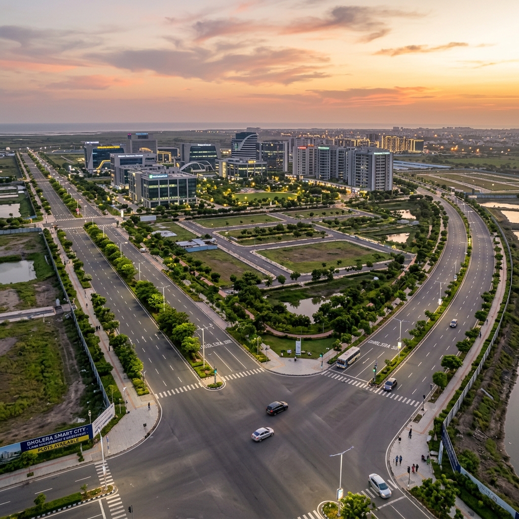 Dholera Smart City SIR land investment and master plan development